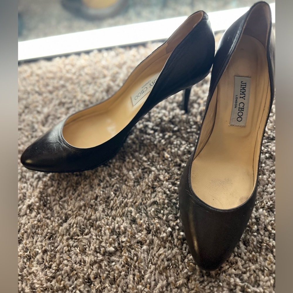 Jimmy Choo Classic Brown Pumps